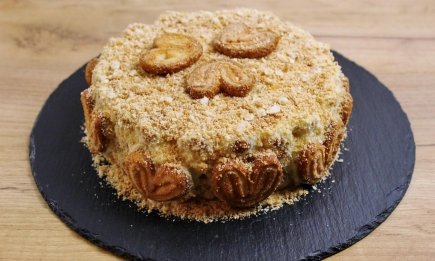 Ни теста, ни духовки: этот ленивый "Наполеон" готовится очень быстро (РЕЦЕПТ)