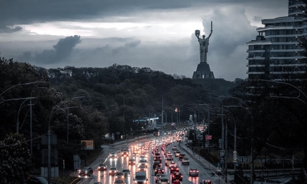 Киев без света: захватывающие фотографии, которые взорвали Сеть