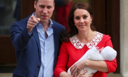 Принц Уильям и Кейт Миддлтон опубликовали первые официальные снимки принца Луи: ФОТО
