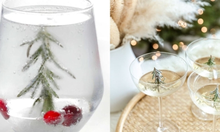 Снігова куля: оригінальний спосіб подачі коктейлю для новорічної вечірки 