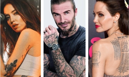 Самовыражение или зависимость? Дорофеева, Джоли, Рианна и другие звезды, которые обожают тату (ФОТО)