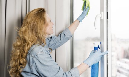 Не покупайте "химию" для стекла: смешиваем дешевые ингредиенты и моем хоть зеркала, хоть плитку в ванной.