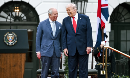 Король Чарльз III тонко потролив Трампа через ремонт у Білому домі (ВІДЕО)