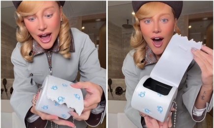 "Ідеальний подарунок для колишнього": Moschino випустили сумку у формі туалетного паперу, яка підірвала соцмережі (ВІДЕО)