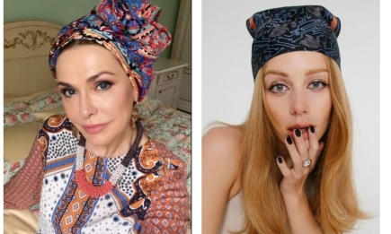 День украинского платка. Какие звезды любят носить этот головной убор? (ФОТО)