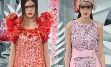 Неделя высокой моды в Париже: коллекция Chanel, весна 2015