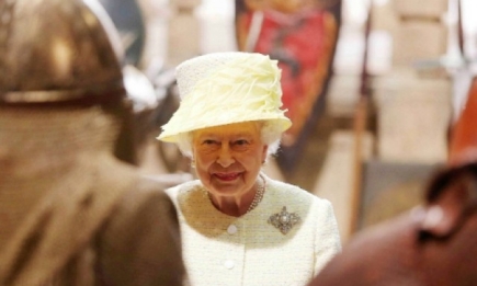 Королева Елизавета посетила съемочную площадку Игры престолов