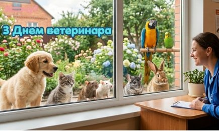 День ветеринара 2026: лучшие поздравления и открытки — украинский