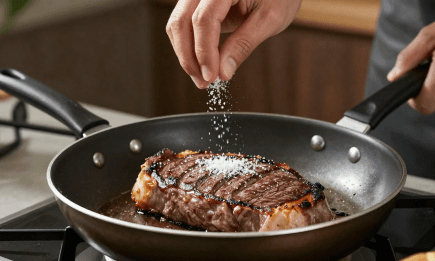 Якщо солити невчасно, зіпсуєте м’ясо: коли насправді додавати сіль