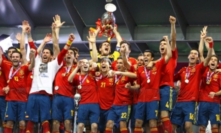 Финал Евро-2012: Испания-Италия. Фото