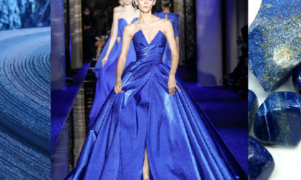 Лазурный синий: вдохновляющая Ирина Кравченко в Zuhair Murad Couture
