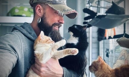 В Ирпене "Бородатая Котомамуля" Алексей Суровцев приобщит спасенных котиков к исцелению человеческих душ
