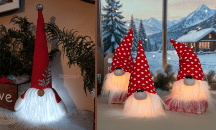 Гном, который светится: идеальное украшение на Новый год, когда нет света — мастер-класс для детей (ФОТО)