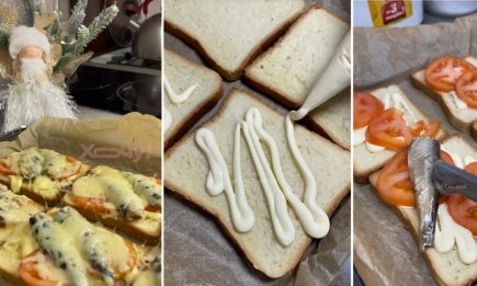 Коли хочеться чогось особливого: гарячі бутерброди зі шпротами, які розлітаються зі столу за хвилину (РЕЦЕПТ З ВІДЕО)