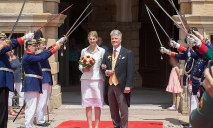 46-летняя немецкая принцесса впервые стала женой