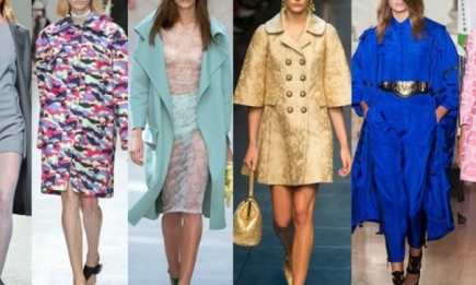 Модные пальто и плащи сезона весна-лето 2014