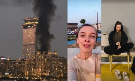 "Видела, как сбивают ракету": украинские звезды показали, как прятались в Дубае от взрывов (ФОТО)