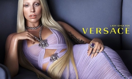 Появилось первое фото Леди Гаги для Дома Versace