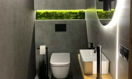 Розширюємо простір: сучасні ідеї для ремонту в маленькому туалеті (ФОТО)