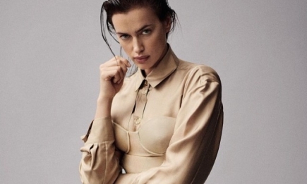 Ирина Шейк в стильных образах украсила сразу две обложки бразильского Vogue (ФОТО)