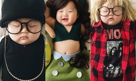 Как спящая малышка стала звездой Инстаграма: блогер фотографирует свою дочку, придумывая для нее забавные костюмы