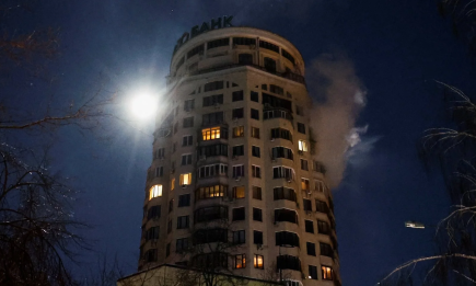 "Было ощущение, что летит на голову": известная телеведущая оказалась у эпицентра атаки РФ по Киеву (ФОТО)