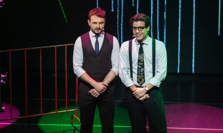 Янович и Хоменко представили новое шоу "Протагонисты": первым гостем стал Дмитрий Кулеба (ВИДЕО)