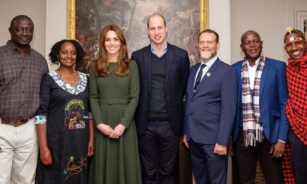 Герцоги Кембриджские пообщались с финалистами премии Tusk Conservation Awards (ФОТО)
