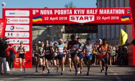 Стали известны первые имена элитных атлетов на 9th Nova Poshta Kyiv Half Marathon