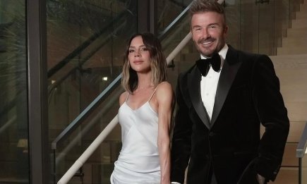 Вікторія Бекхем сама прикрасила новорічну ялинку: реакція сера Девіда стала мемом (ВІДЕО)