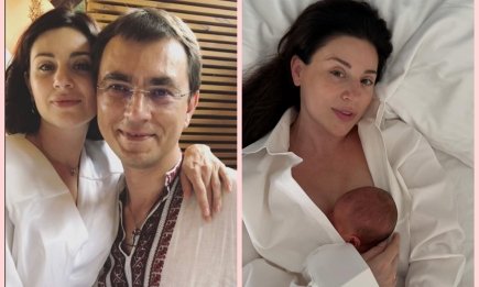 Светлана Бевза и экс-министр Омелян в третий раз стали родителями! Первое трогательное фото из родильного