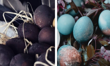 "Бархатные" пасхальные яйца: интересный способ покрасить яйца, о котором вы могли не знать