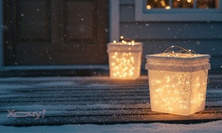 Не викидайте пластикові відра! Цей фантастичний різдвяний декор змусить сусідів заздрити (ФОТО)