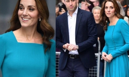 Элегантные Кейт Миддлтон и принц Уильям посетили штаб-квартиру BBC в Лондоне (ФОТО)