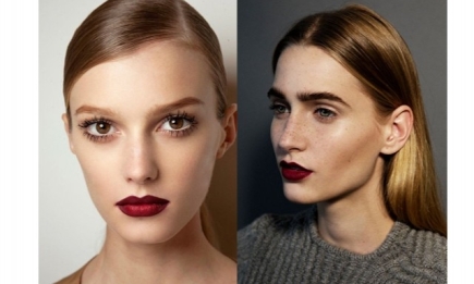 Вместо "красненького" или модный тренд на винный макияж губ (+ВИДЕО)