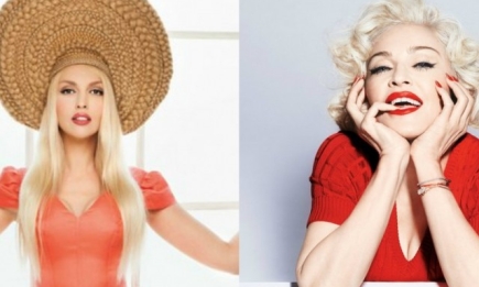 Мадонна выставила в Instagram фото Оли Поляковой: что объединило звездных блондинок