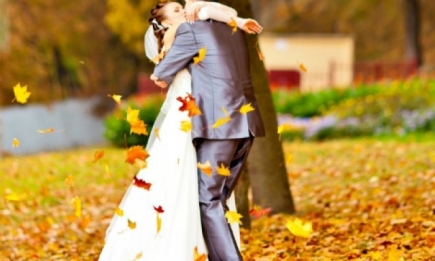 Свадьба осенью: особенности