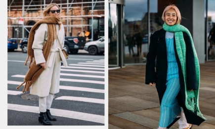 Как стильно носить шарф в 2023 году? 5 эффектных способов