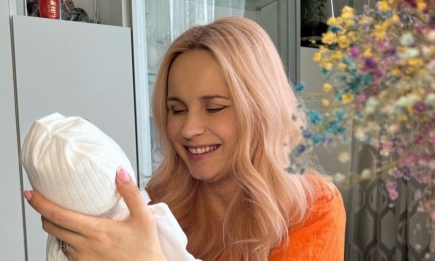 Перша фотосесія новонародженої донечки: щаслива матуся Лілія Ребрик показала кадри з бекстейджу (ФОТО)