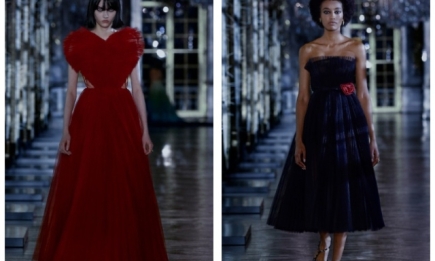 Розы, зеркала и кружевные фартуки: обзор новой коллекции Dior (ФОТО)
