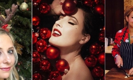 Как западные звезды провели Рождество: яркие фото знаменитостей