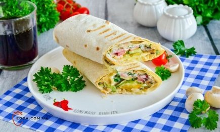 Ця пісна шаурма смачніша, ніж м’ясна: якщо обід потрібен швидко (РЕЦЕПТ)