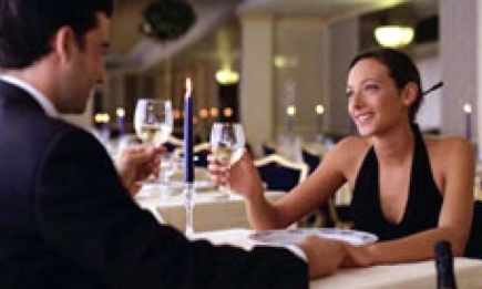 Романтический вечер в ресторане
