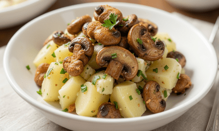 Секрет – в заправке: шикарный картофельный салат к посту (РЕЦЕПТ)