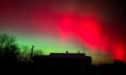 Смарагдове небо над Україною: в Мережі з'явилися неймовірної краси фото доволі рідкісного явища