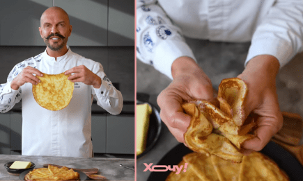 Эти блины Ярославского из "МастерШеф" всегда удаются: сохраните рецепт для праздничных начинок (ВИДЕО)