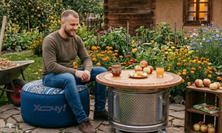 Не спешите сдавать на металлолом: 5 гениальных вещей для дачи, которые можно сделать из старой стиралки (ФОТО)