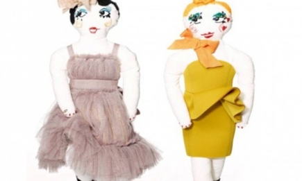 Модный Дом Lanvin выпустил коллекцию рождественских кукол