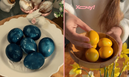 Сине-желтая весна: как покрасить яйца в патриотические цвета без химии (ВИДЕО)