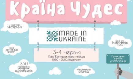Фестиваль сезона: Страна Чудес Made in Ukraine на Контрактовой площади